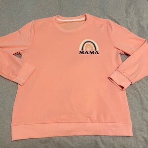 Women’s Coral Mama Sweatshirt